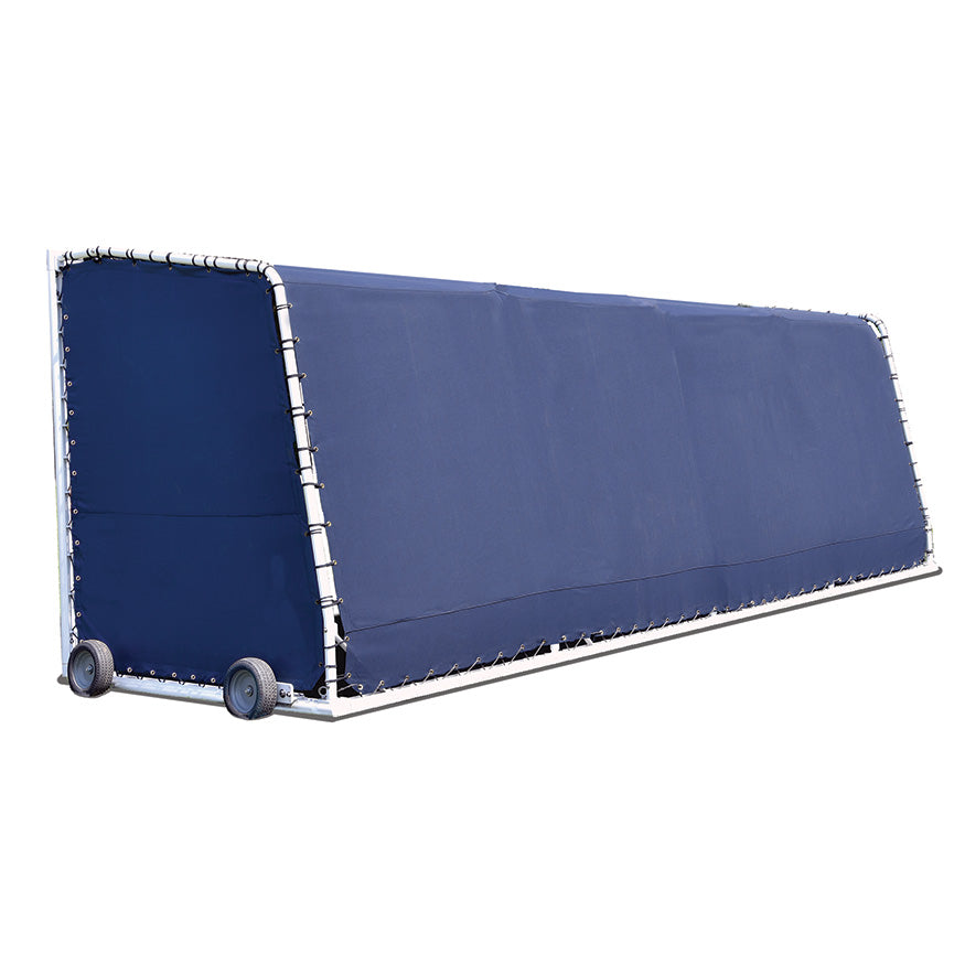 Jaypro Club Team Shelter - Portable Aluminum Frame, Weather Resistant, 10 Seat