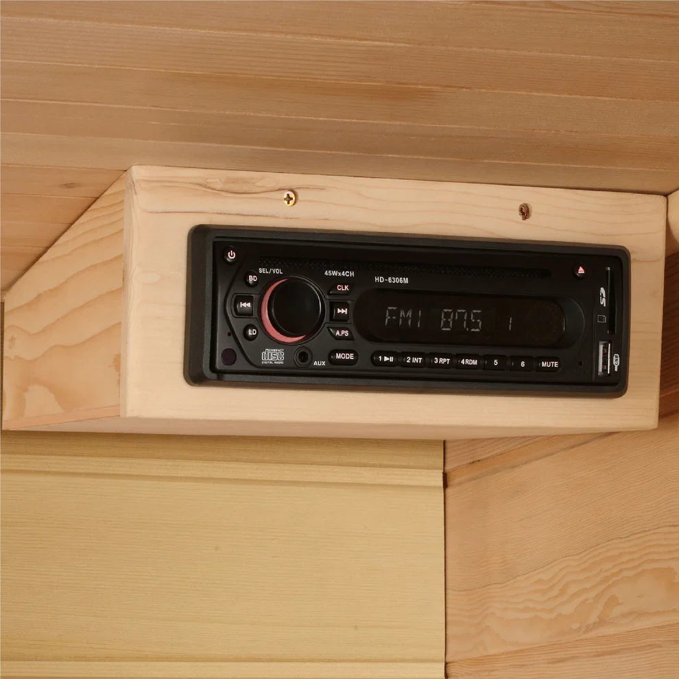 Maxxus "Toulose" 2 Person EMF FAR IR Sauna (MX-K206-01)