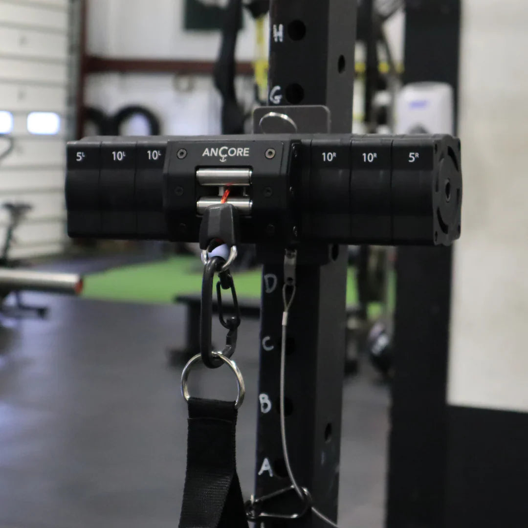 Ancore Pro Portable Cable Resistance Device | Gym Pulley System