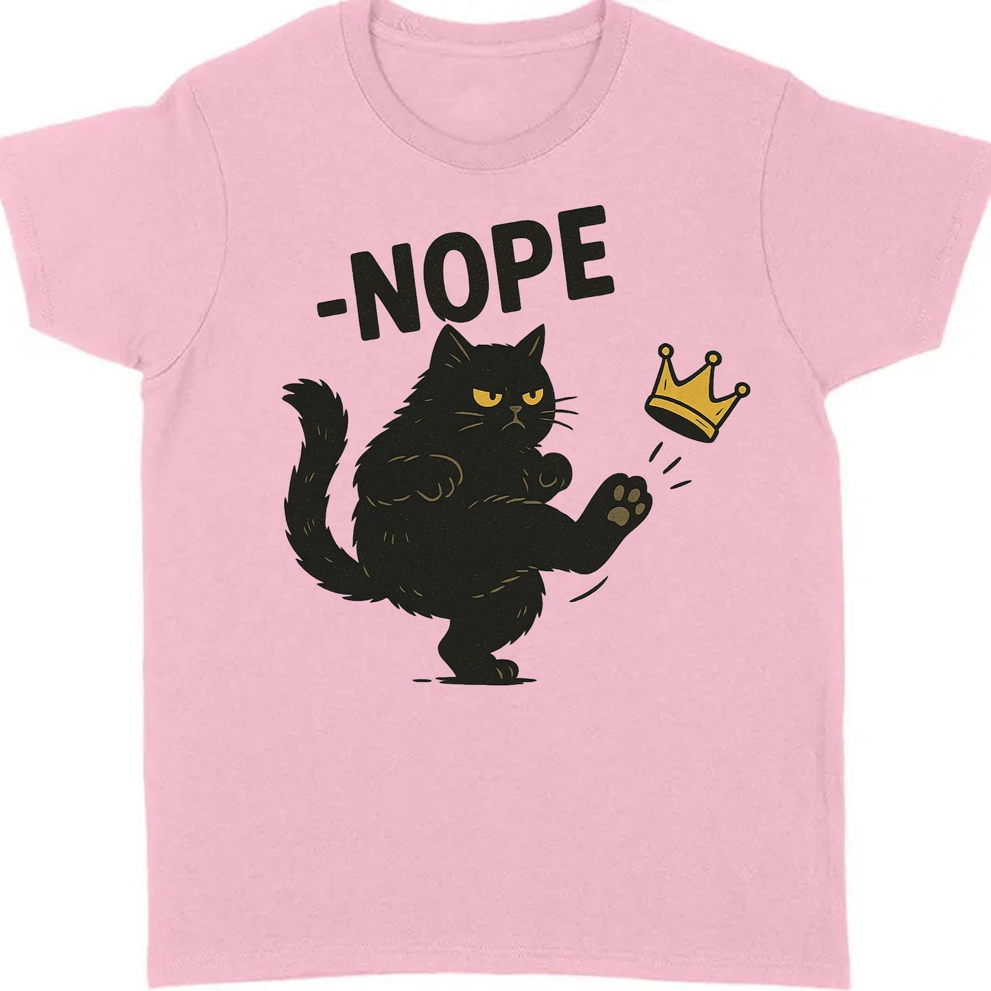 No Kings in America Black Cat Shirt | Anti-Trump Protest Shirt | Patriotic Democracy Shirt | No Kings in America | Not my President Shirt 682459