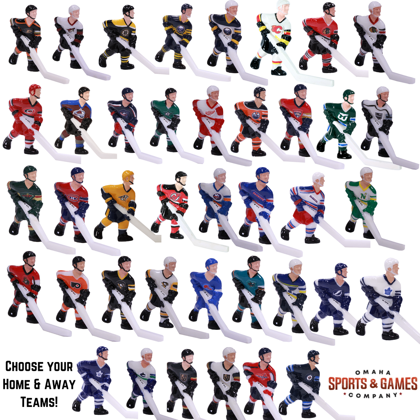 NHL® Licensed Super Chexx PRO® Bubble Hockey Table
