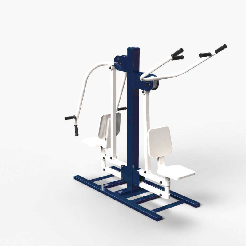 TriActive USA Combo Press & Pull (CSPB) Outdoor Fitness Equipment