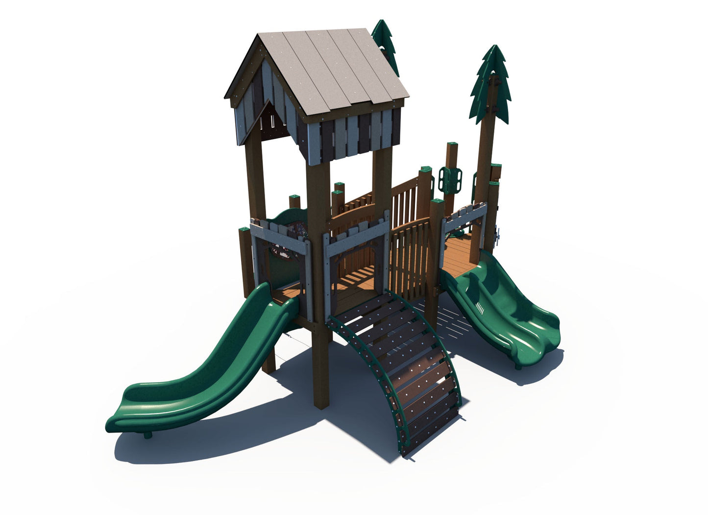 Grounds For Play Woodland Wonders Commercial Playground FXR-NAT-205-0224