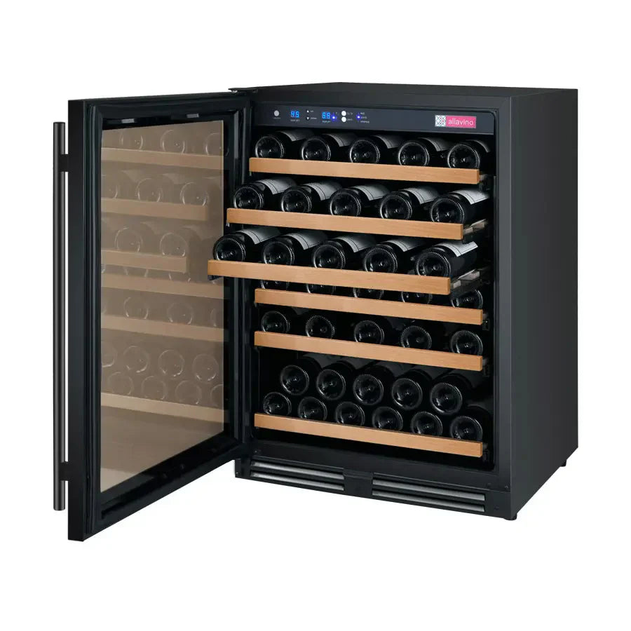 Allavino FlexCount Series 56 Bottle Single Zone Built-in Wine Refrigerator
