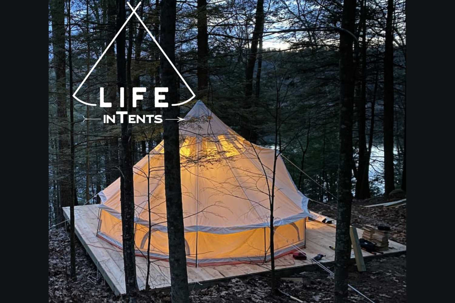 16' (5M) Stella™ Stargazer Bell Tent by Life in Tents