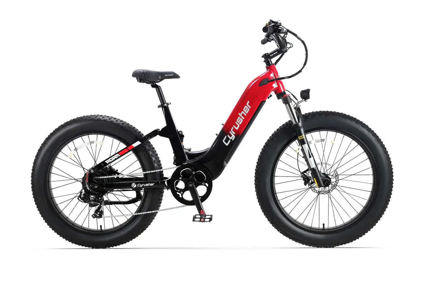 Cyrusher Roam Step-Thru Full-Suspension E-Bike