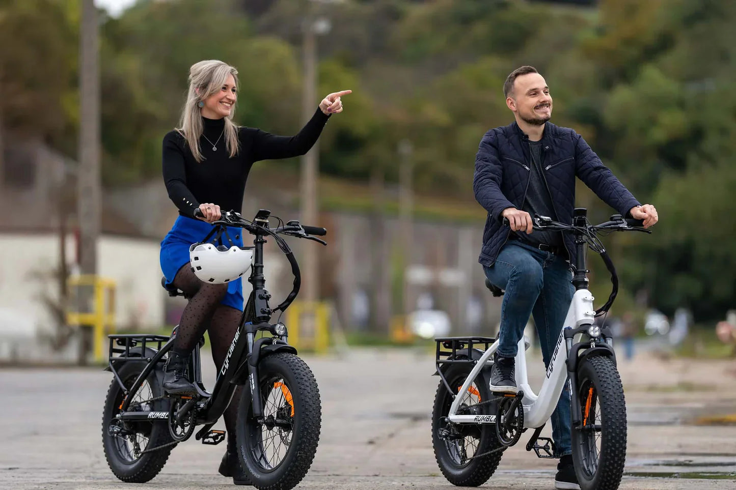 Cyrusher Rumble 2.0 Step-Thru Fat Tire E-Bike