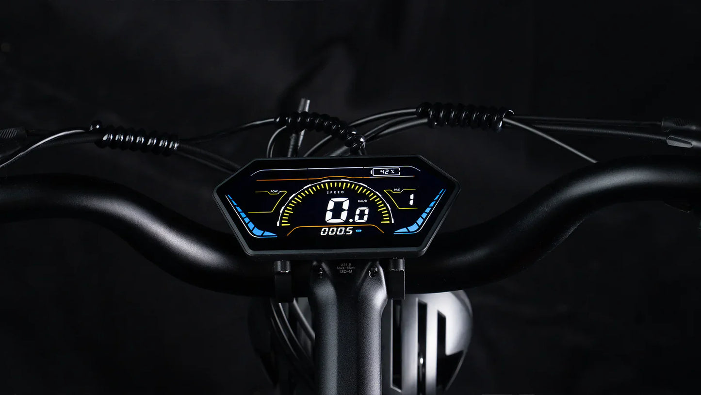 Cyrusher Trax 2.0 Step-Thru Full-Suspension E-Bike