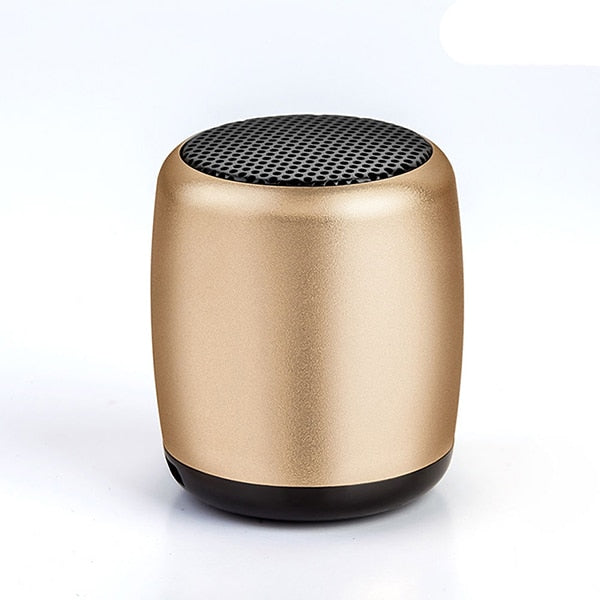 BM3 TWS Metal Super Mini Wireless Bluetooth Speaker Portable Small Pocket Size with Selfie Remote Control Microphone Lanyard