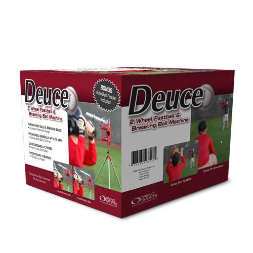 Heater Deuce 75 MPH 2 Wheel Cricket Bowling Machine