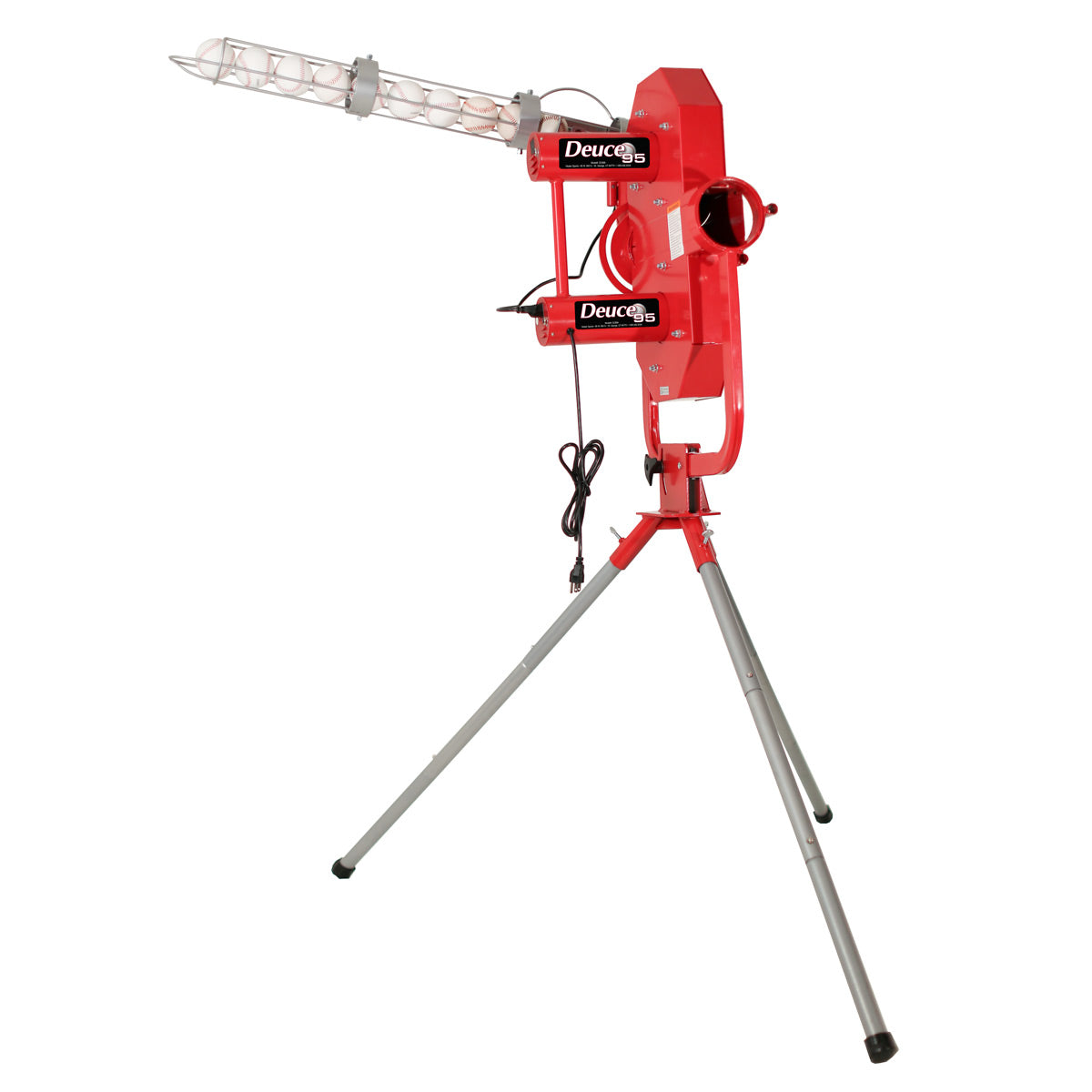 *PREORDER MID JUNE* Heater Deuce 95 MPH Pitching Machine w/ Feeder & Xtender 48' Batting Cage