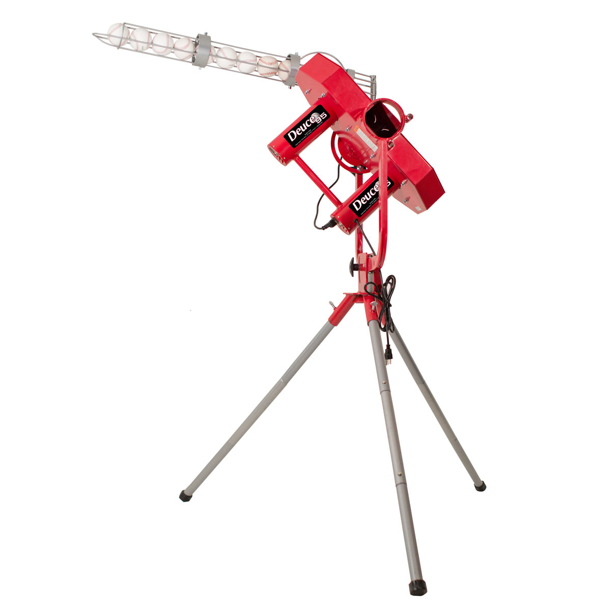 *PREORDER MID JUNE* Heater Deuce 95 MPH Pitching Machine w/ Feeder & Xtender 48' Batting Cage