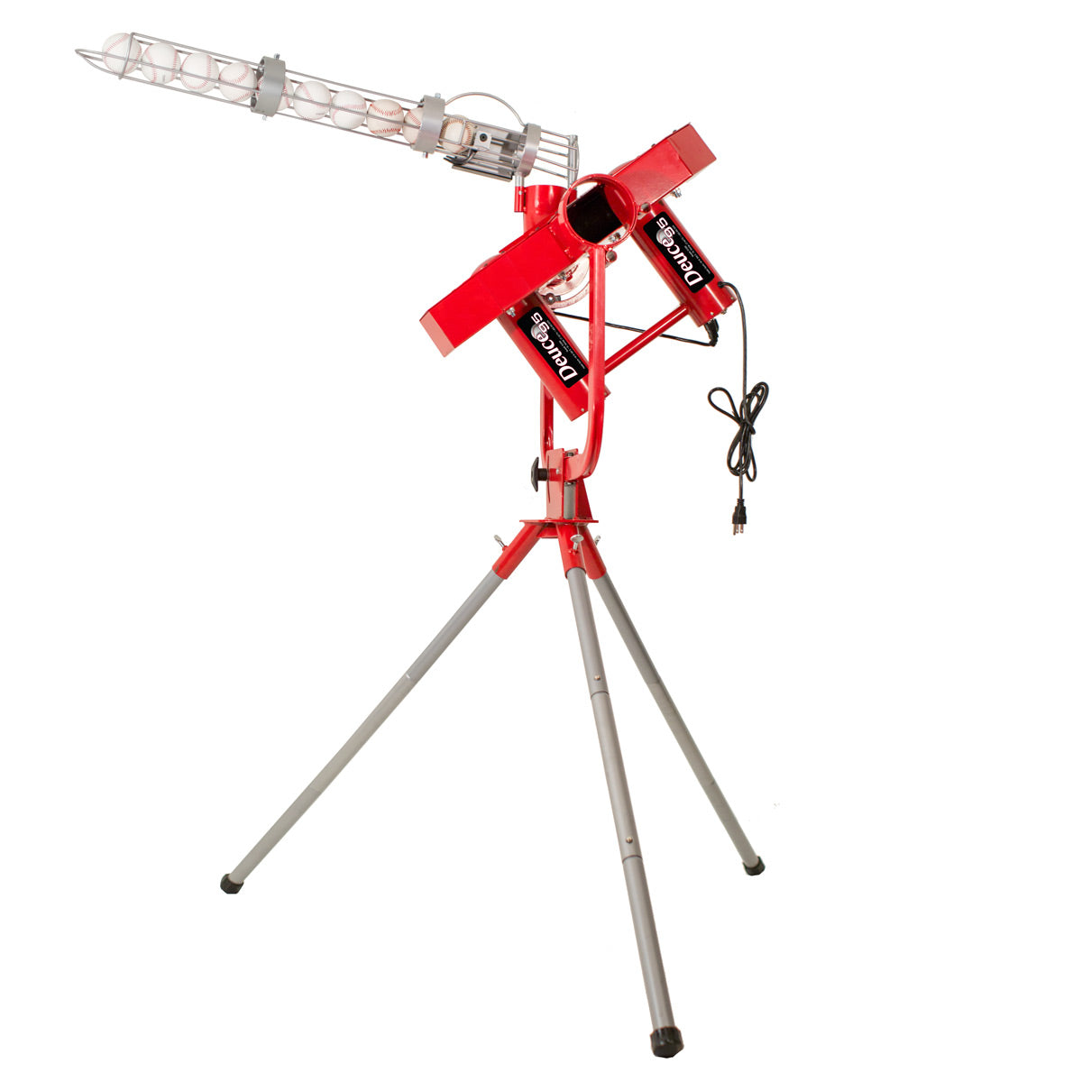 *PREORDER MID JUNE* Heater Deuce 95 MPH Pitching Machine w/ Feeder & Xtender 48' Batting Cage