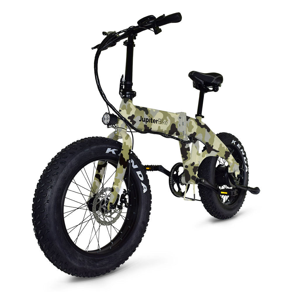 Defiant Fat Tire Folding Electric Bike by Jupiter Bike