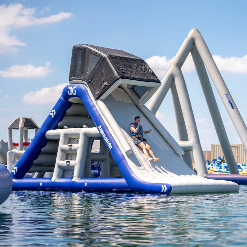 Aquaglide Freefall Supreme TR Inflatable Water Park