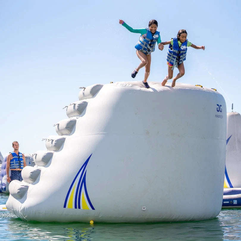Aquaglide Hammer Inflatable Jump Station Water Park