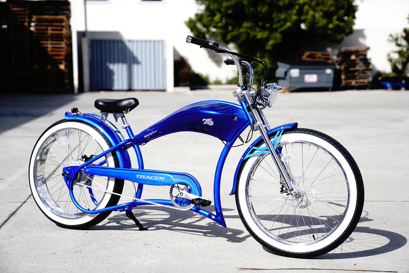 Tracer Twenty5 DS 500W 26" Dual Springer Cruiser EBike
