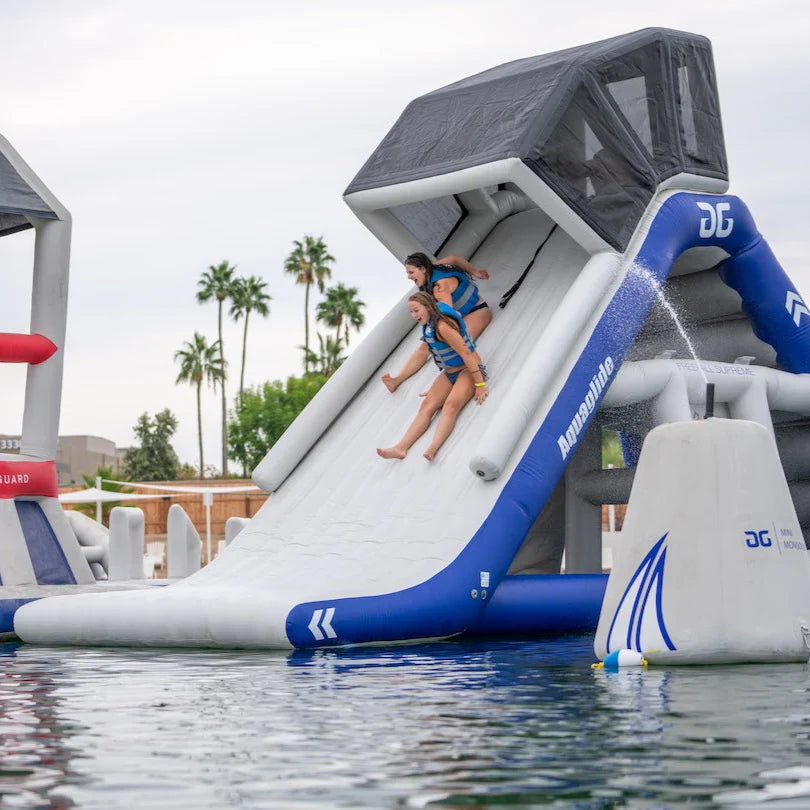 Aquaglide Freefall Supreme TR Inflatable Water Park