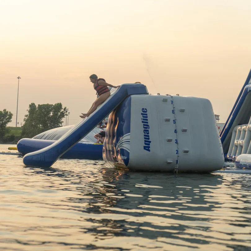 Aquaglide King of The Mountain Set Inflatable Water Park