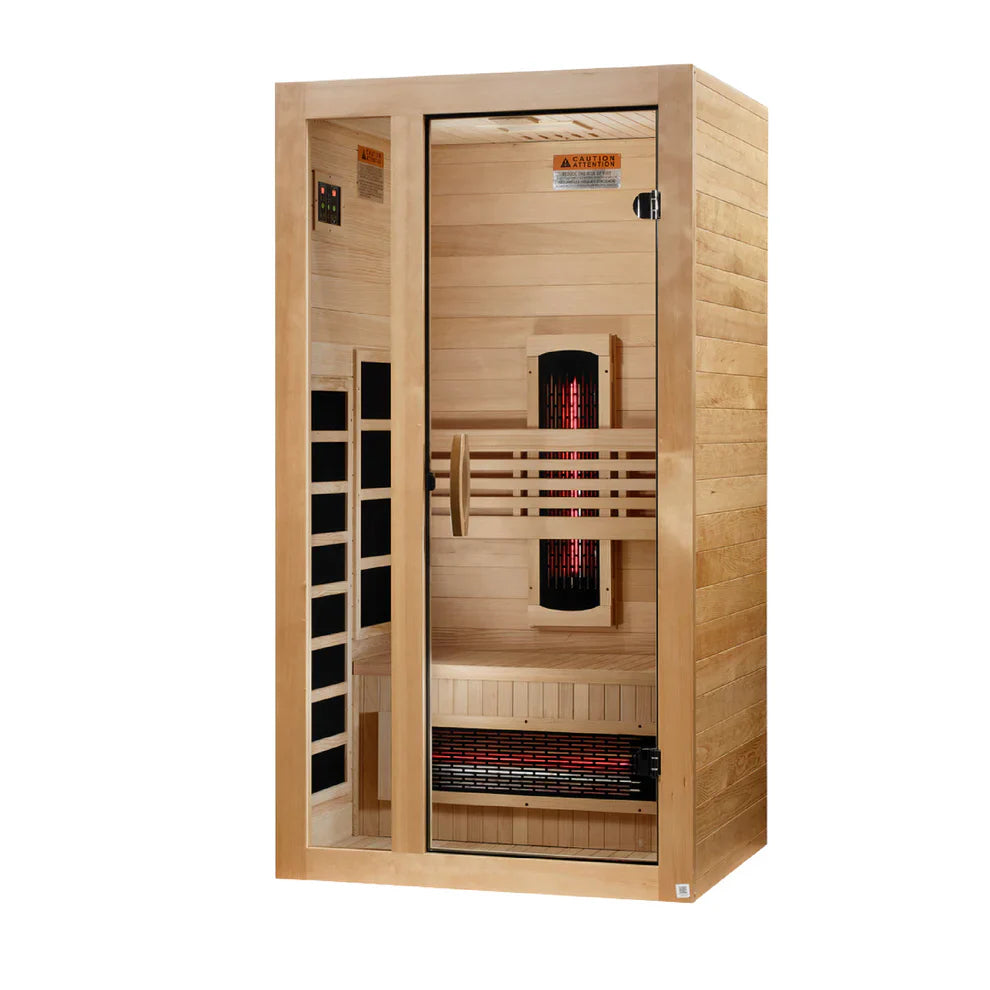 Dynamic Gracia 1-2-Person Full Spectrum Near Zero EMF FAR IR Sauna (DYN-6119-03 FS)