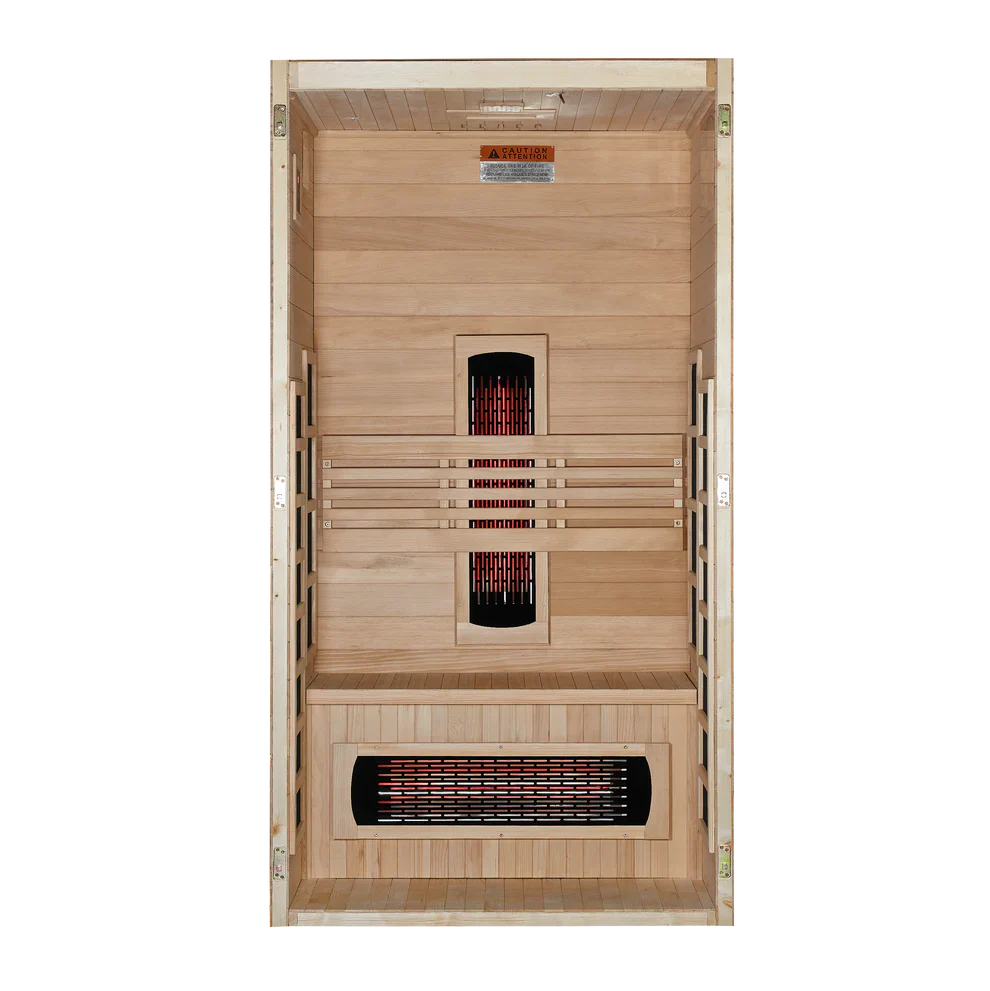 Dynamic Gracia 1-2-Person Full Spectrum Near Zero EMF FAR IR Sauna (DYN-6119-03 FS)