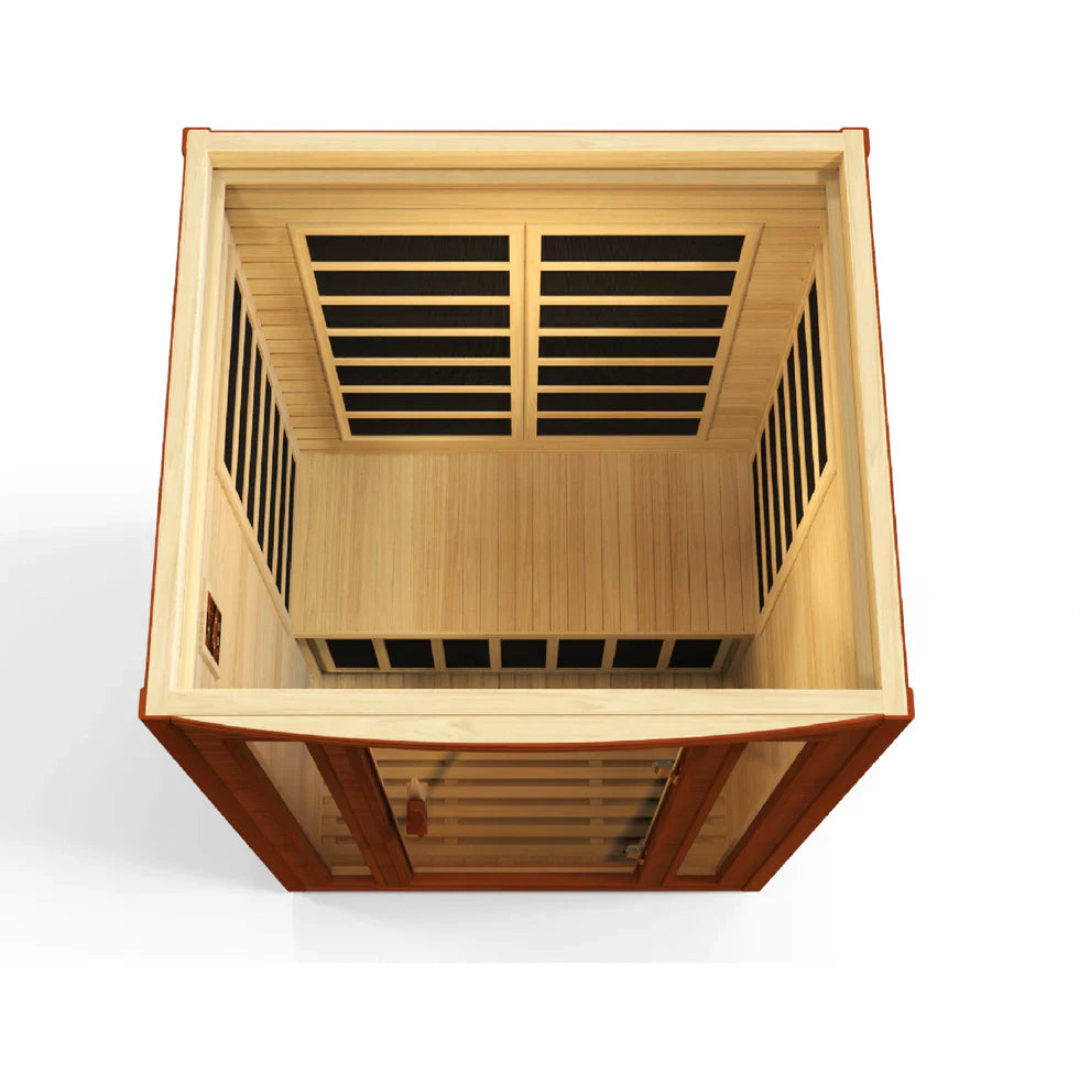 Dynamic "San Marino" 2 Person EMF - Far Infrared Sauna (DYN-6206-01)