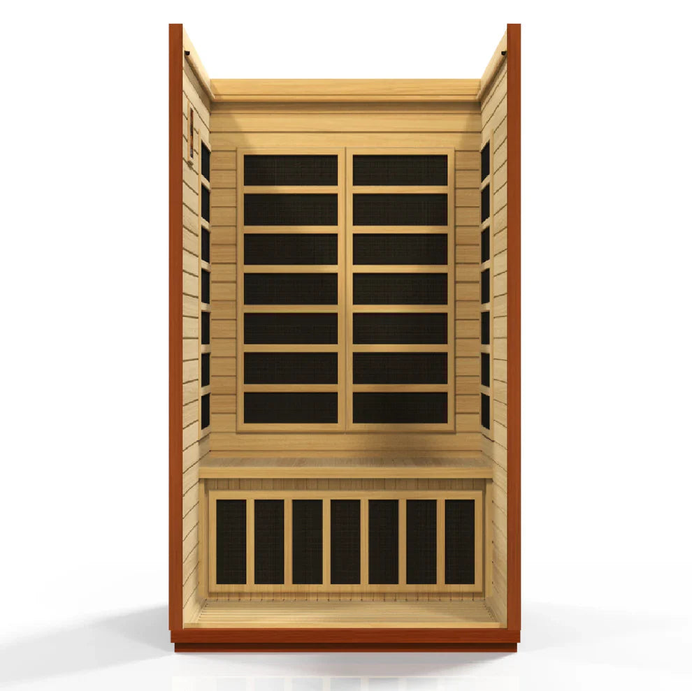 Dynamic "San Marino" 2 Person EMF - Far Infrared Sauna (DYN-6206-01)
