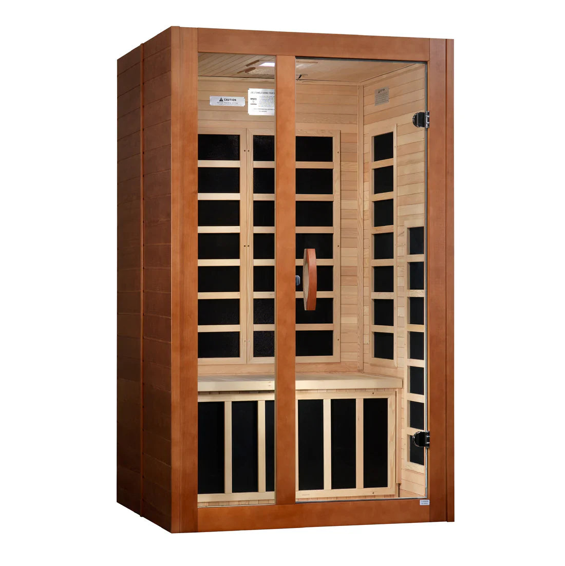 Dynamic "Santiago" 2 Person Ultra Low EMF FAR IR Sauna (DYN-6209-02 Elite)