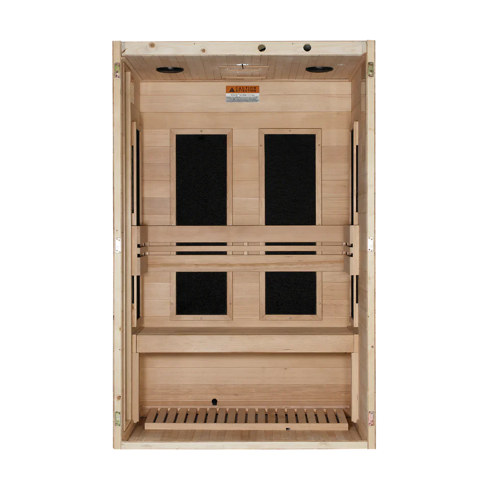 Dynamic "Lucca" 2 Person EMF FAR IR Sauna (DYN-6215-05)