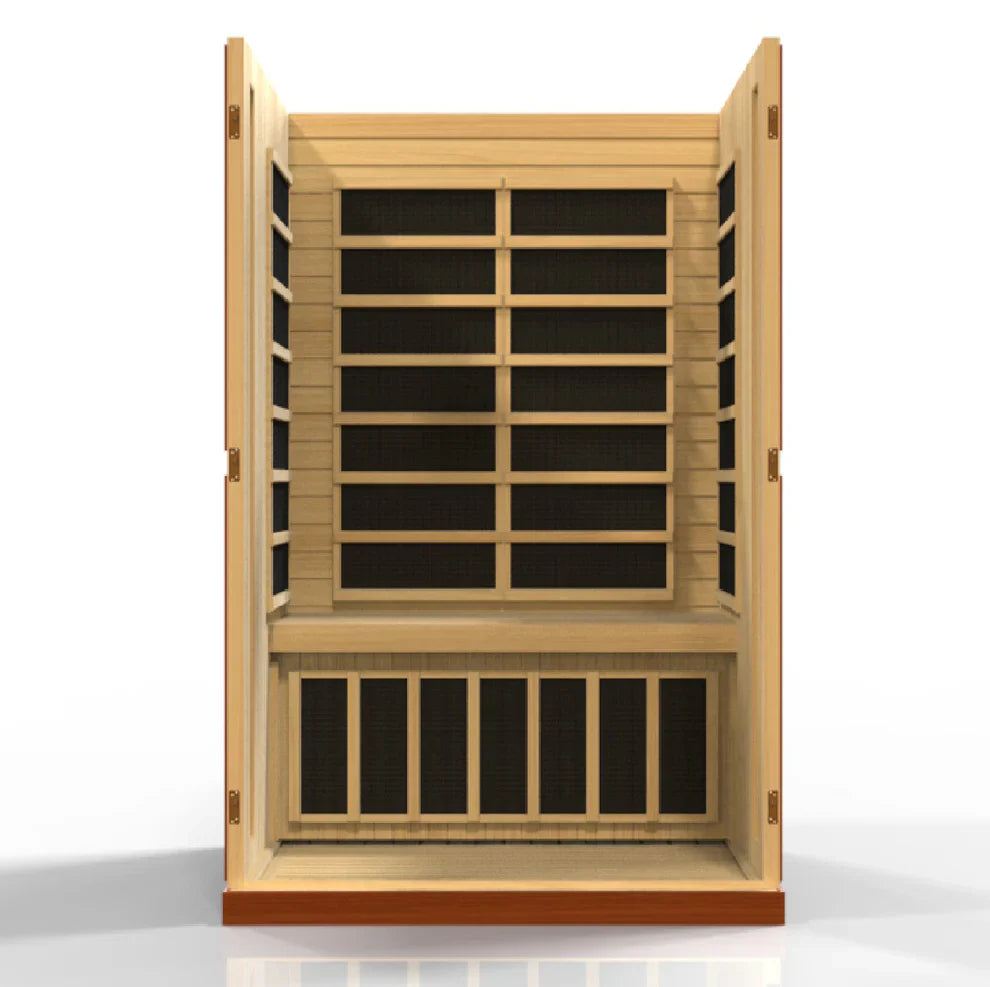Dynamic "Vittoria" 2 Person EMF Far IR Sauna (DYN-6220-01)