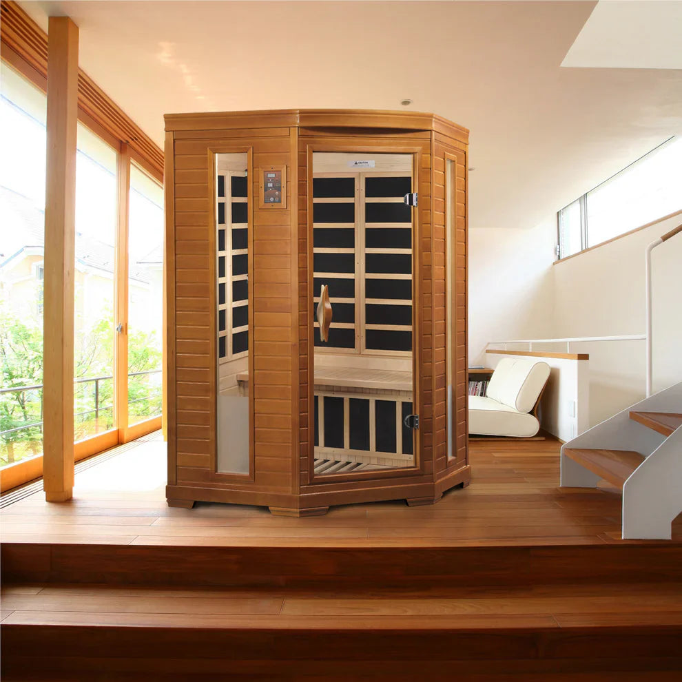 Dynamic "Heming" 2 Person EMF Far IR Sauna (DYN-6225-02)