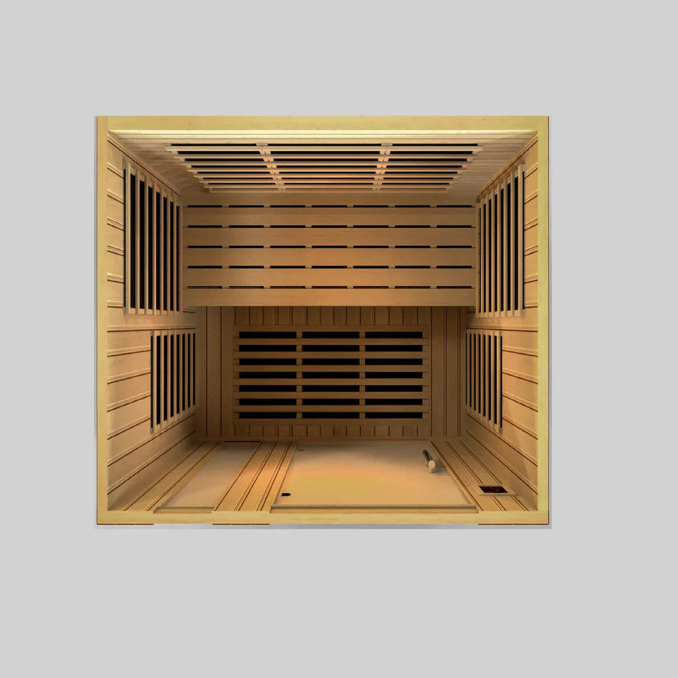 Dynamic "Lugano" 3 Person EMF Far IR Sauna (DYN-6336-02)