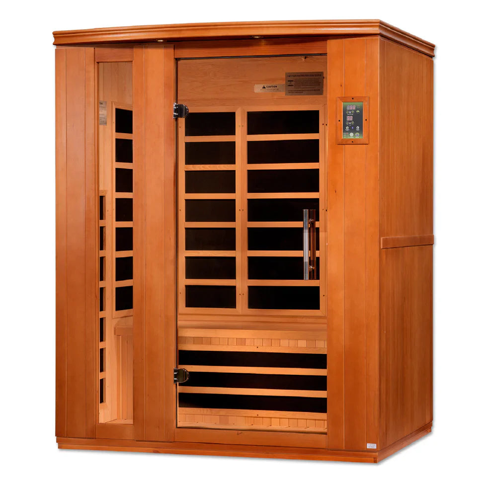 Dynamic "Lugano" 3 Person EMF Far IR Sauna (DYN-6336-02)