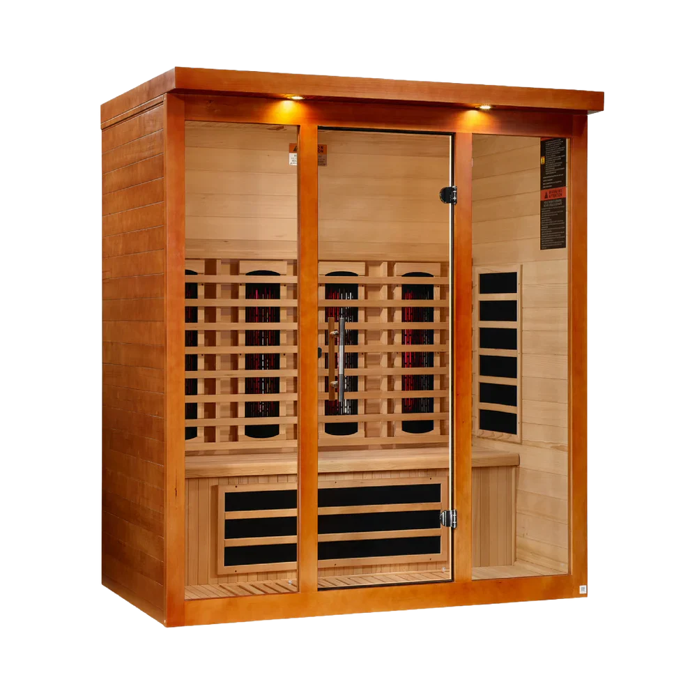 Dynamic Vila Grande 4 Person Full Spectrum Nero Zero EMF FAR IR Sauna (DYN-6415-03 FS)