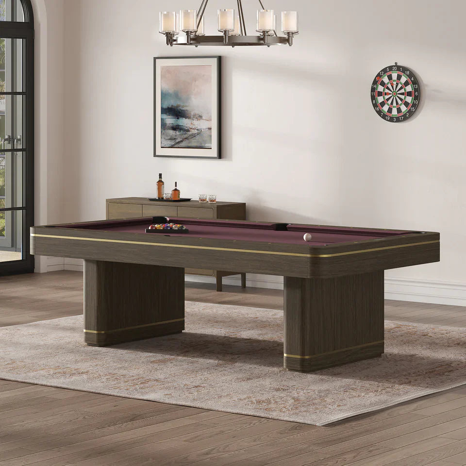 Plank & Hide Deco 8' Pool Table