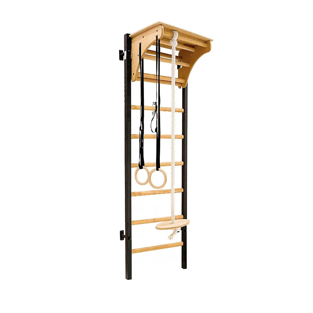 BenchK 212 Home Gymnastics Ladder with Accessories and Removable Desk