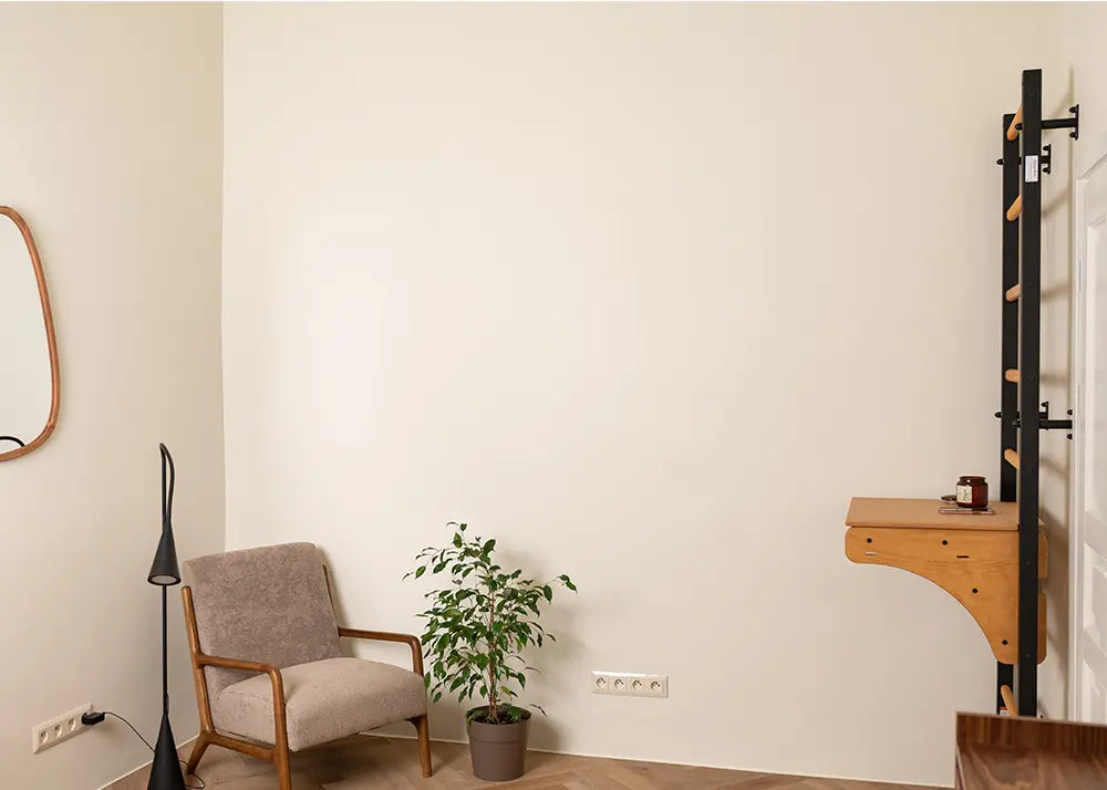 BenchK 712 Wall Bars with BenchTop Desk and Pull-Up Bar