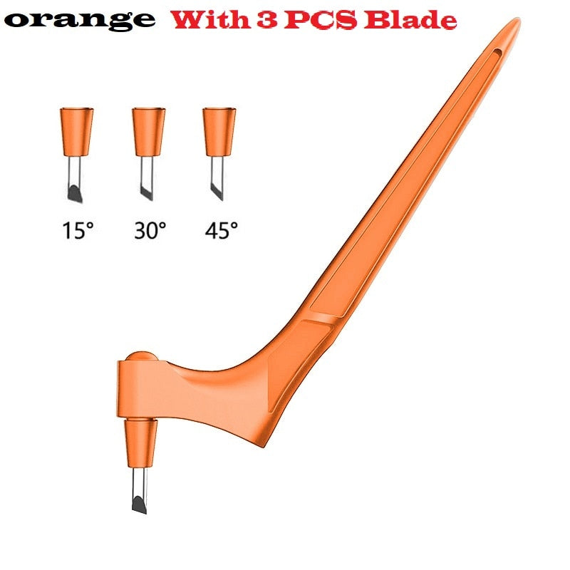 Craft Cutting Tools 360 Rotating Blade Paper-Cutter 3 Replace Blade Craft Cutting Knife DIY Art Wear-Resisting Art Cutting Tool