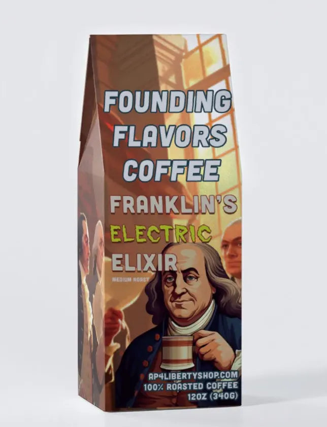 Franklin's Electric Elixir - Founding Flavors Coffee - 4LibertyShop.com