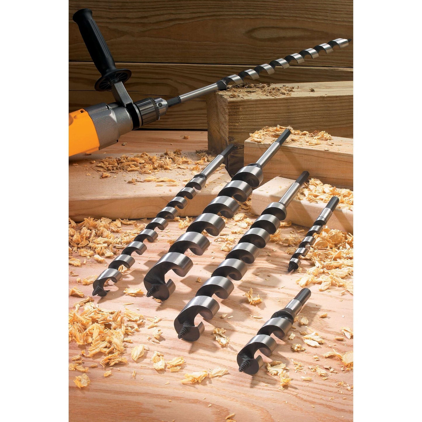 DeWalt DW1665 Drill Bit, Ship Auger, 5/8 Inch X 6 Inch