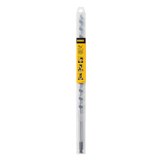 DeWalt DW1687 Drill Bit, Ship Auger, 1 Inch X 17 Inch
