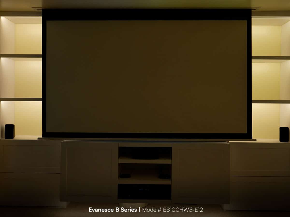 Elite Screens Evanesce B Series Projector Screen