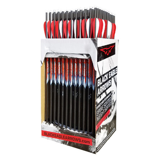 Black Eagle Arrows Executioner Crossbow Arrows 144 Pack - 3" Vanes