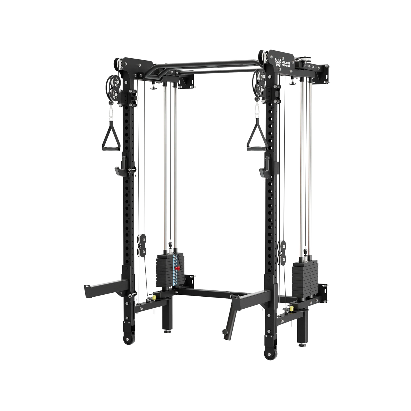 Major Fitness F35 All-In-One Home Gym Wall-Mount Folding Power Rack