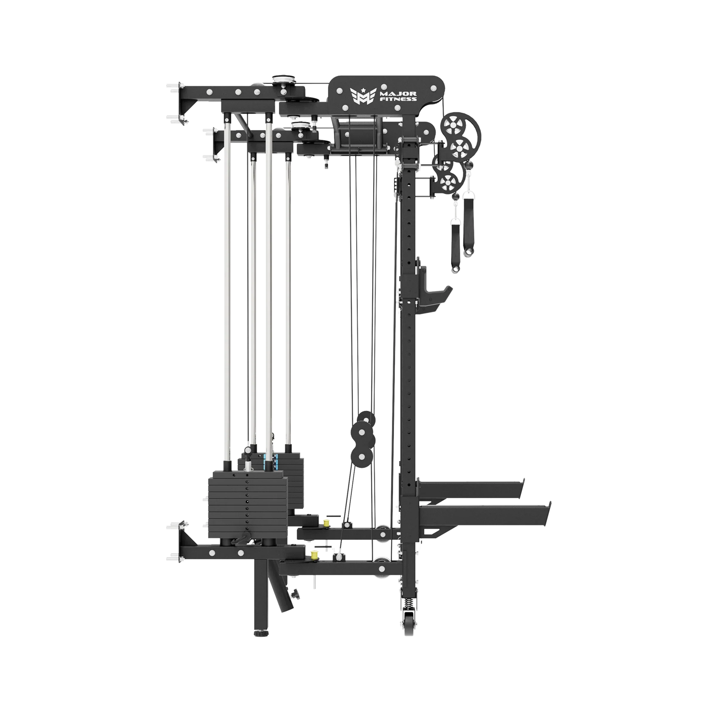 Major Fitness F35 All-In-One Home Gym Wall-Mount Folding Power Rack