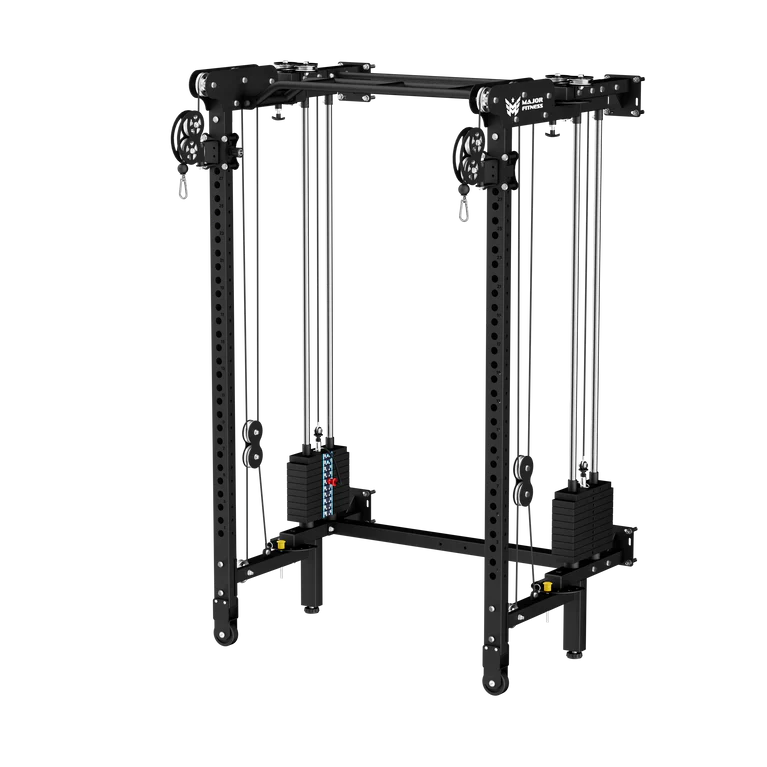 Major Fitness F35 All-In-One Home Gym Wall-Mount Folding Power Rack