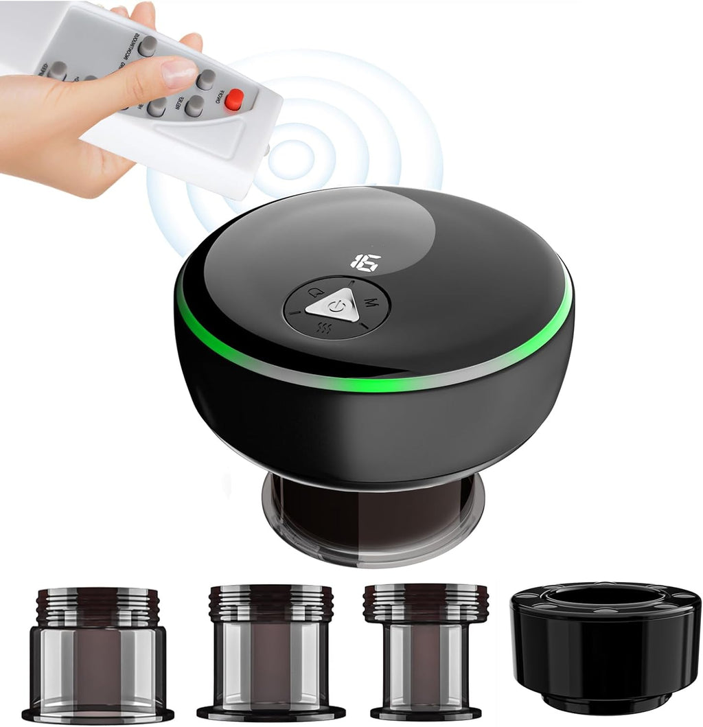 Electric Smart Cupping Therapy Set,5 in 1 Remote Control Cupping Set w ...
