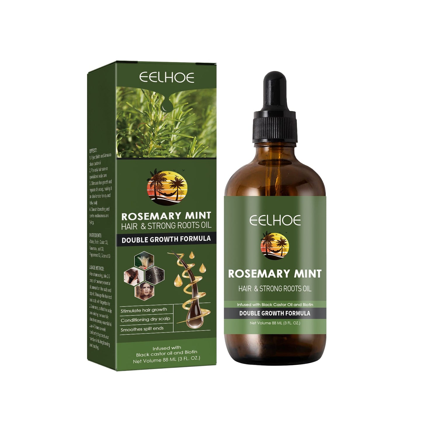 Rosemary Dense Hair Shampoo Soap To Remove Dandruff, Nourish Hair, Moisten Hair, Nourish Scalp And Improve Frizz