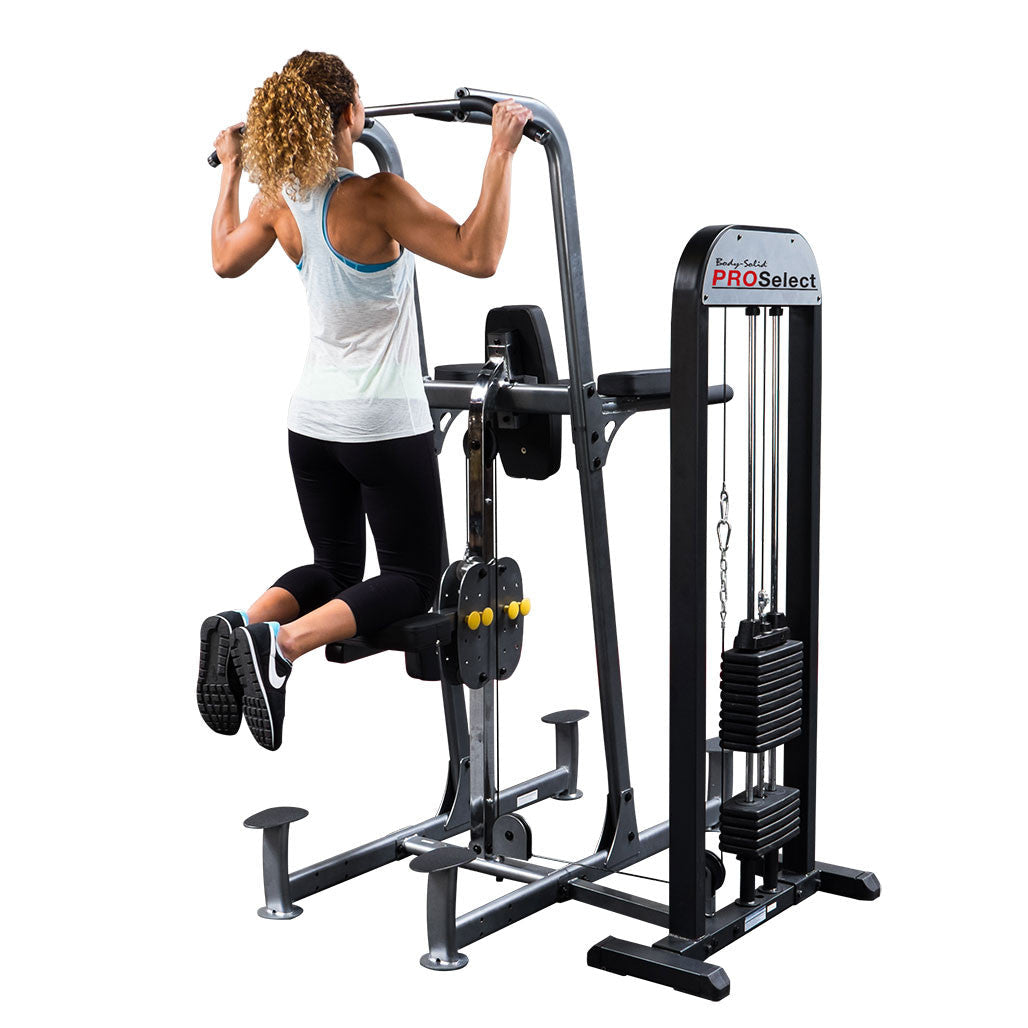 Body-Solid FCD-STK Pro Select Weight Assist Chin-Up Dip