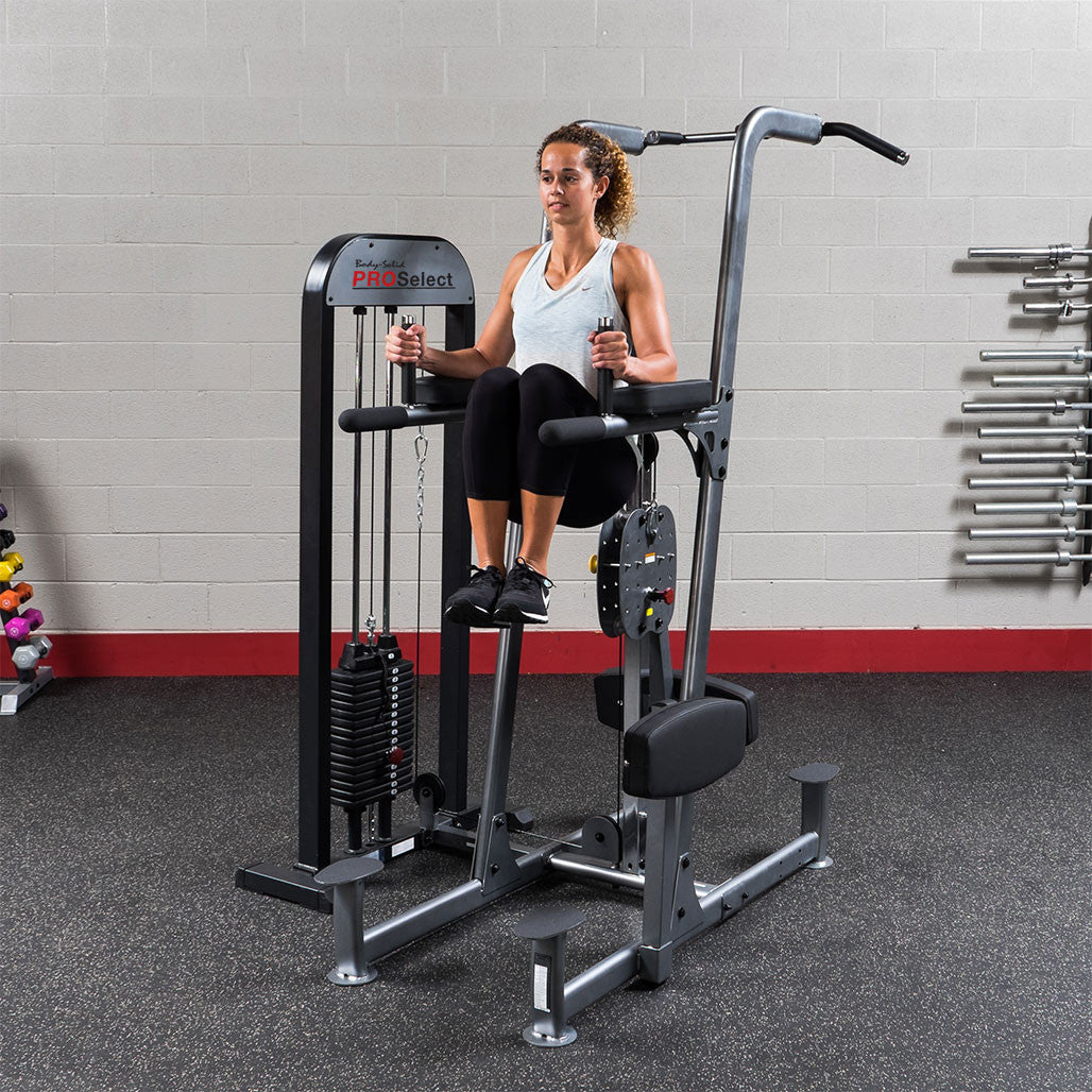 Body-Solid FCD-STK Pro Select Weight Assist Chin-Up Dip